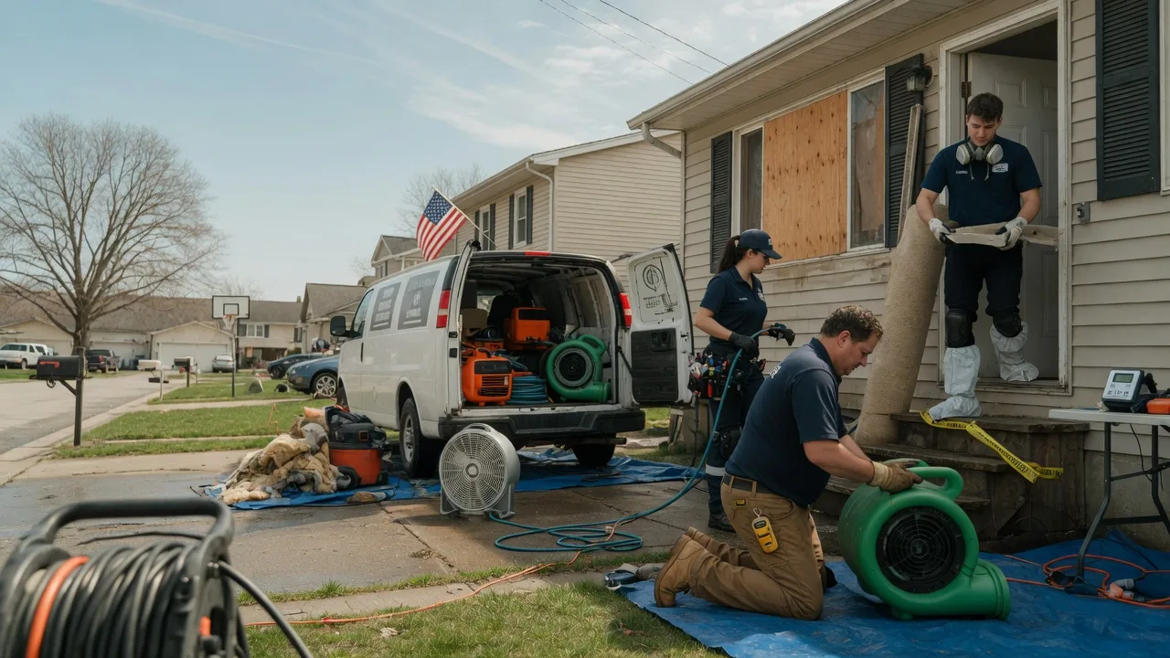 Water Damage Restoration in Clever, MO near me